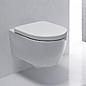 Geberit iCon Spülrandloses Wand-WC xs (Ohne WC-Sitz, Ohne Beschichtung, Keramik, Weiß)