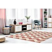 Kayoom Teppich mit Konturenschnitt Maroc (Elfenbein/Rosa, 230 x 160 cm)