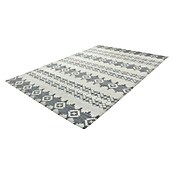 Kayoom Flachgewebeteppich Mirage (Grau/Elfenbein, 150 x 80 cm)