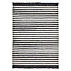 Kayoom Fransenteppich I (Natur/Schwarz, 170 x 120 cm)