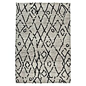 Kayoom Flachgewebeteppich River 110 (Grau/Schwarz, 170 x 120 cm, 70 % Baumwolle, 30 % Polyester)