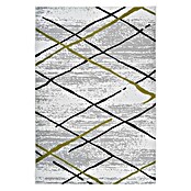 Kayoom Kurzflorteppich Vancouver 110 (Weiß/Grau, 150 x 80 cm)