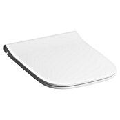 Geberit Smyle WC-Sitz Slim Sandwich (Mit Absenkautomatik, Duroplast, Weiß)