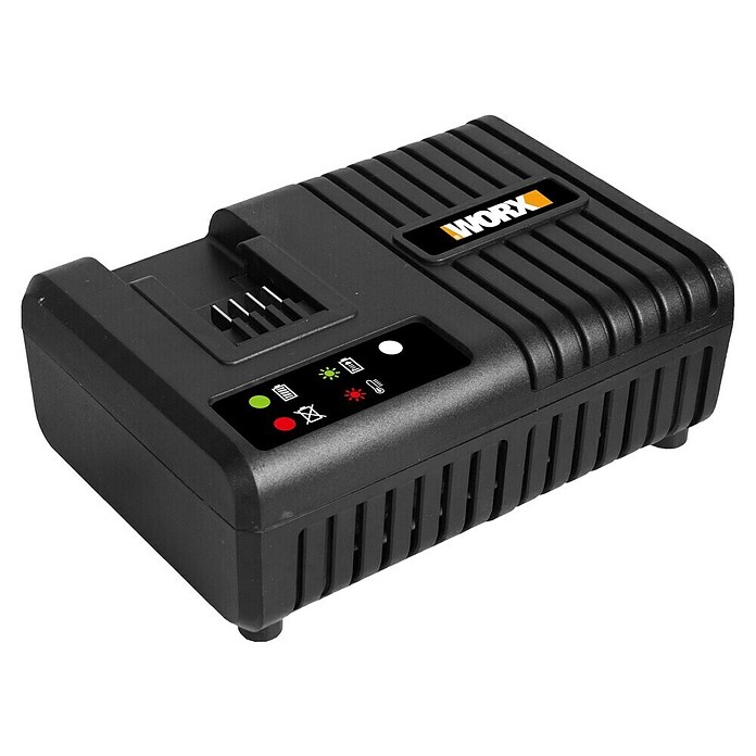 Worx Schnellladegerät (Passend für: Worx Power X-Change Li-Ionen Akkus 14,4 - 20 V)
