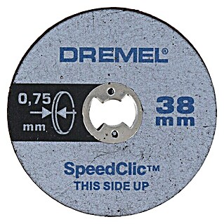 Dremel EZ SpeedClic Disco de corte SC 409 (38 mm, 5 ud.)
