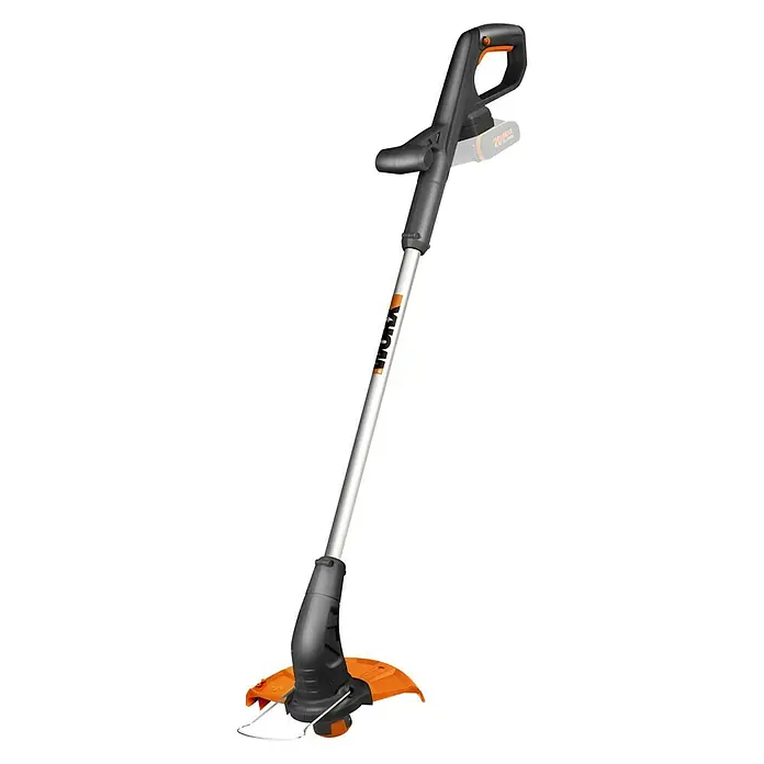Worx PowerShare 20V Akku-Rasentrimmer WG157E.9 - 20 V, Li-Ionen, Ohne Akku - Akkubetriebener Rasentrimmer von WORX, ideal zum Trimmen von Rasenkanten und schwer zugänglichen Stellen im Garten. Leistungsstark und benutzerfreundlich.