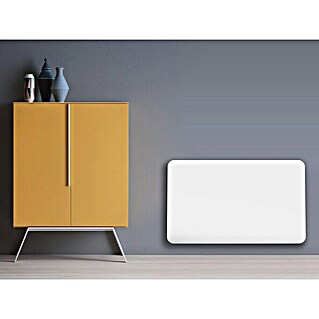Purline Speichersteinheizung Ceramic A2000 WiFi (2 000 W, Weiß, 9 x 82 x 50 cm, Silicium Speichersteine)