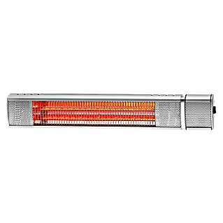 Purline Halogen-Heizstrahler Heaty EX2000 RC (10,5 x 63 x 15 cm, Silber)