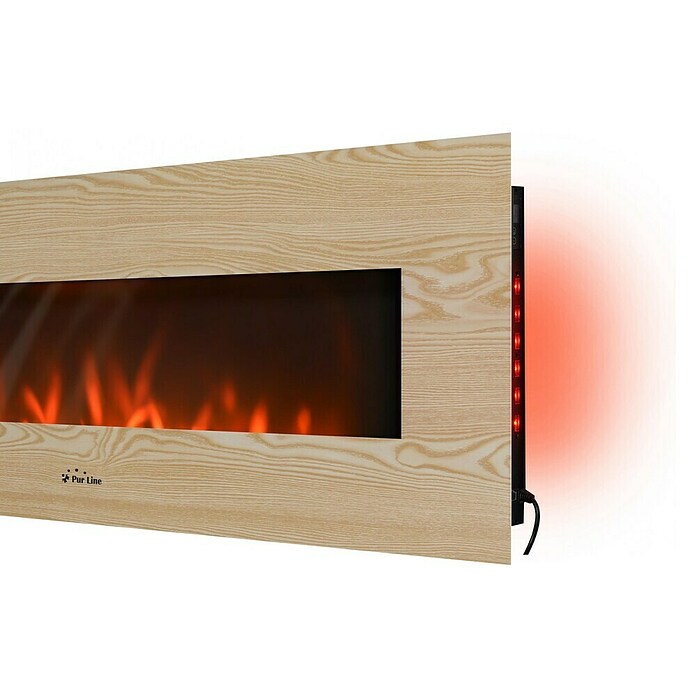 Purline Chimenea eléctrica CHE-530 (2.000 W, Beige, 11 x 140 x 56 cm) | BAUHAUS