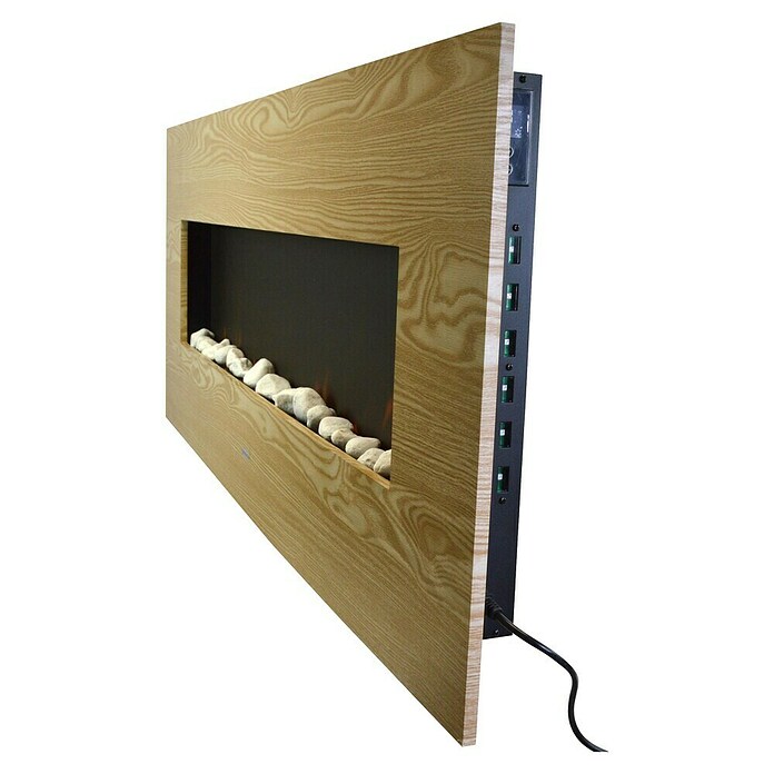 Purline Chimenea eléctrica CHE-530 (2.000 W, Beige, 11 x 140 x 56 cm) | BAUHAUS