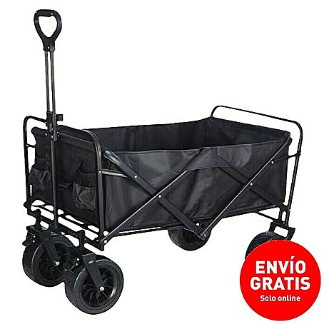 Fulmo Carro de mano plegable (L x An x Al: 99 x 51 x 88 cm, Carga soportada: 75 kg)