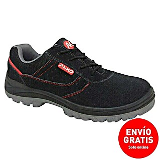 Zapatos de seguridad Anko (Negro/Rojo, 44, Categoría de protección: S1P)