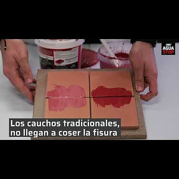 Ceys Impermeabilizante caucho acrílico Agua Stop (1 kg, Terracota) | BAUHAUS