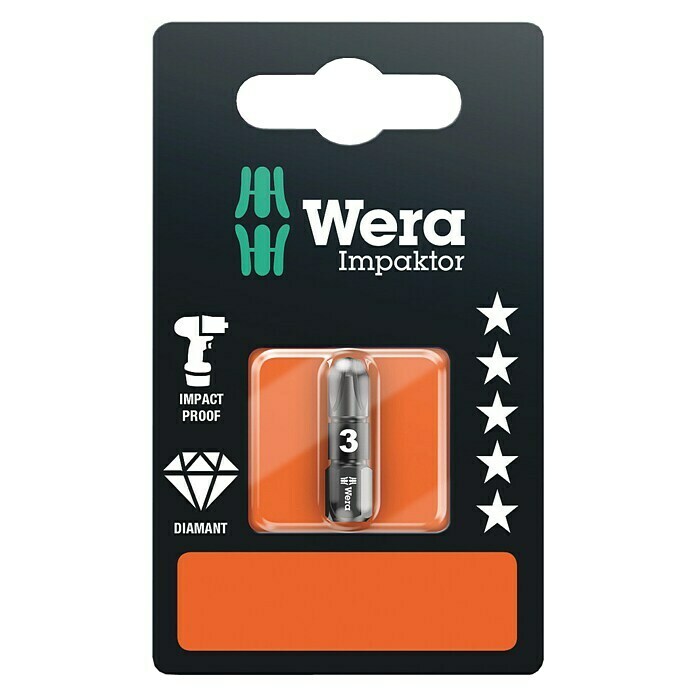 Wera Premium Plus Bit nastavak 855/1 Impaktor (PZ 3, 25 mm)