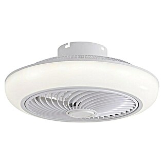 Purline Deckenventilator Ceily Spiral (Weiß, 45 cm, 36 W, Warmweiß)