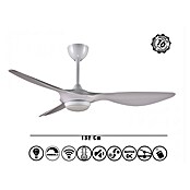 Purline Ventilador de techo Helix White (Blanco, 132 cm, 35 W, Blanco cálido) | BAUHAUS