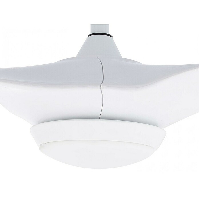 Purline Ventilador de techo Helix White (Blanco, 132 cm, 35 W, Blanco cálido) | BAUHAUS