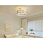 Purline Deckenventilator Ceily Wood (Weiß, 40 cm, 42 W, Warmweiß) | BAUHAUS