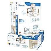 Purline Deckenventilator Ceily Wood (Weiß, 40 cm, 42 W, Warmweiß) | BAUHAUS
