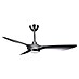 Purline Deckenventilator Helix Silver 
