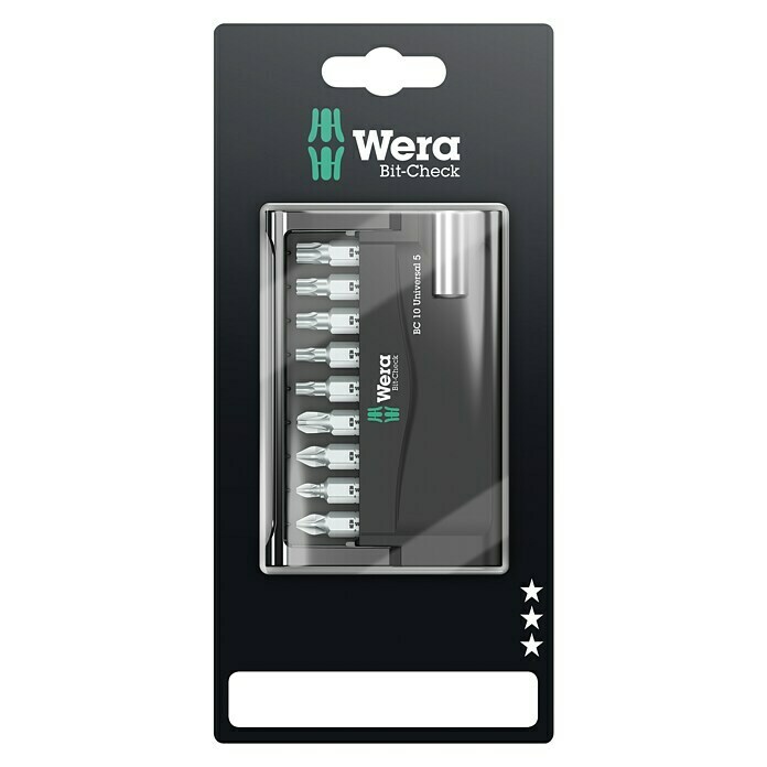 Wera Bit-Set Premium Bit-Check10 -tlg. Unknown