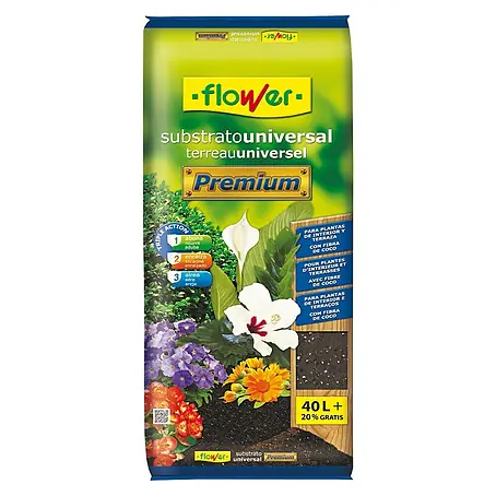 Flower  Sustrato para plantas Premium