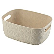 Curver Aufbewahrungsbox Softex (L x B x H: 27 x 19,3 x 11 cm, Kunststoff, Beige) | BAUHAUS