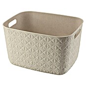 Curver Aufbewahrungsbox Softex (L x B x H: 38,2 x 29 x 22 cm, Kunststoff, Beige) | BAUHAUS