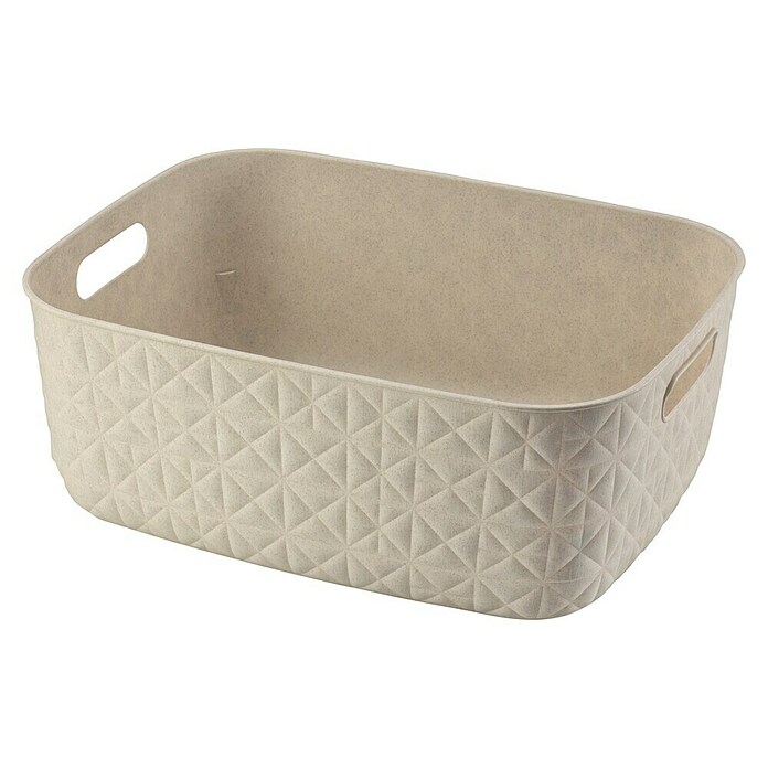 Curver Aufbewahrungsbox Softex (L x B x H: 37,9 x 29,2 x 14,3 cm, Kunststoff, Beige) | BAUHAUS