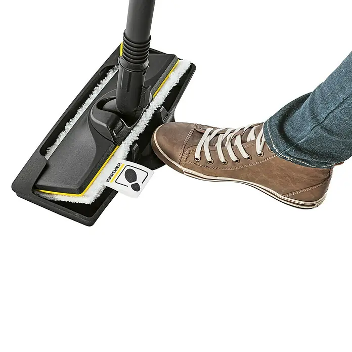 Kärcher Teppichgleiter - Passend für: Kärcher Dampfreiniger SC-Serie - Kärcher Bodenwischer mit Fußbedienung zum einfachen Auswechseln des Wischbezugs. Praktisch und effizient für die Reinigung.