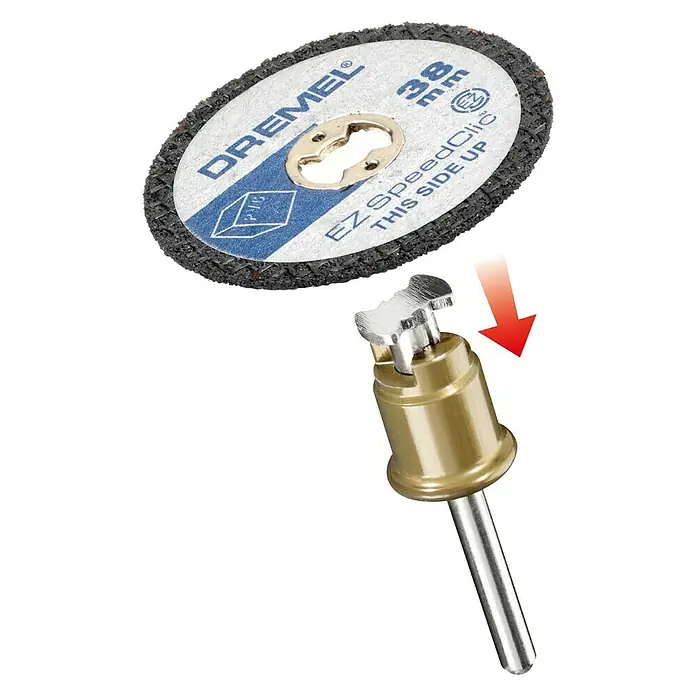 Dremel EZ SpeedClic Trennscheibe SC 476 - 38 mm, 5 Stk. - Ein Dremel EZ SpeedClic Trennscheiben-Set, ideal zum schnellen und einfachen Schneiden verschiedener Materialien.