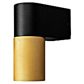 Konstsmide Außenwandleuchte Temi (7 W, Schwarz/Gold, IP54) | BAUHAUS