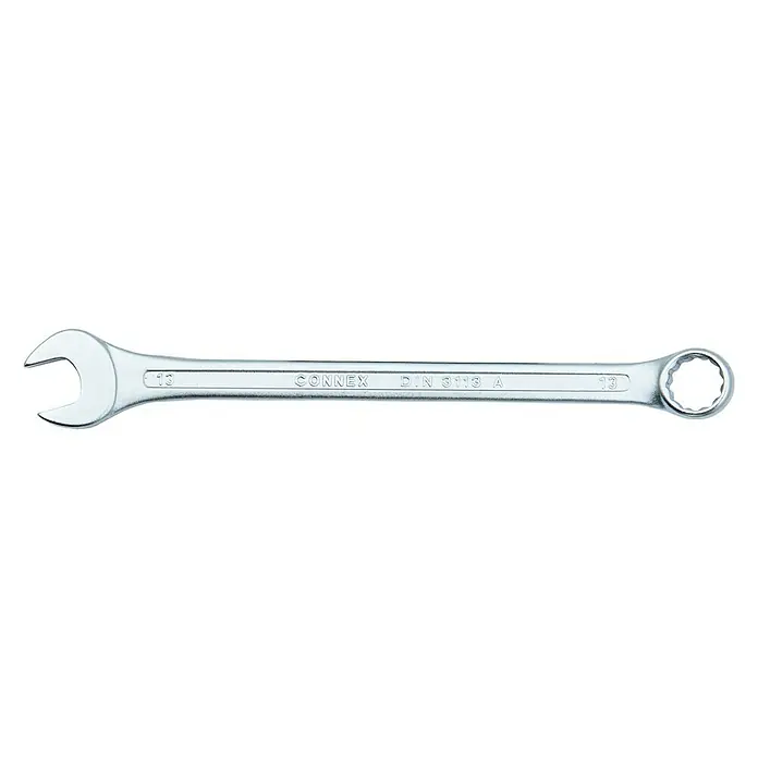 Connex Llave combinada - Ancho de llave: 13 mm - Llave mixta Connex, tamaño 13, para un apriete preciso. La herramienta se caracteriza por su alta calidad y durabilidad.
