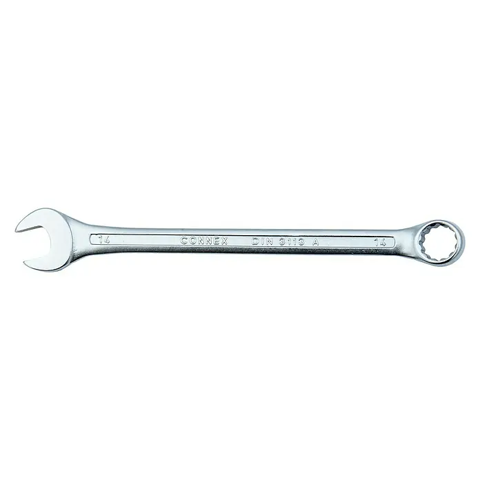 Connex Llave combinada - Ancho de llave: 14 mm - Una llave combinada Connex, tamaño 14, ideal para apretar y aflojar tuercas y pernos. Una herramienta esencial para cualquier taller.
