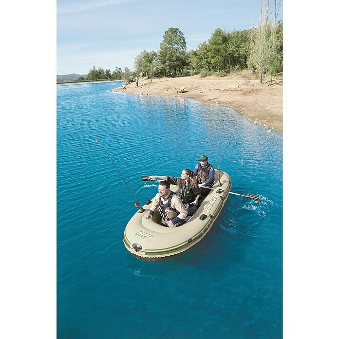 Bestway Hydro Force Napihljiv čoln Voyager 500  (Do x Š x V: 348 x 141 x 48 cm, Primerno za: 3 osebe, Nosilnost: 260 kg) | 1412 - Schlauchboote | ABIM - Boote | ABI - Nautic | AB - Nautic | A - Eisenwaren | BAUHAUS