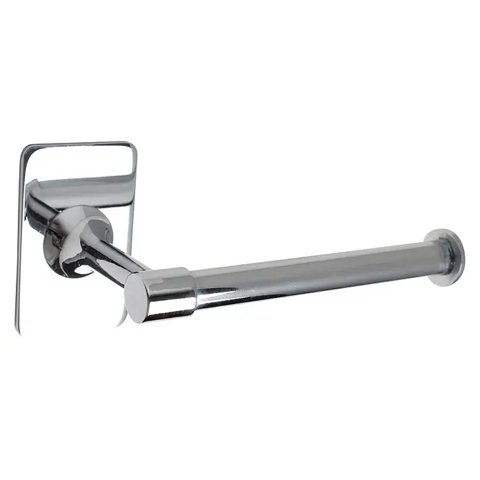 Bath Stage Set de baño B-Label - 5 pzs., Cromo, Brillante - Portarrollos de papel higiénico cromado con un diseño elegante y moderno para cualquier baño.
