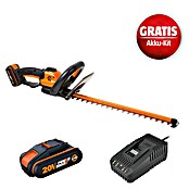 Worx PowerShare 20V Maschinenpaket (Akku-Heckenschere WG261E.9, Akku & Schnellladegerät) | BAUHAUS