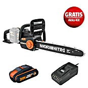 Worx PowerShare 20V Maschinenpaket (Akku-Kettensäge WG385E.9, Akku & Schnellladegerät) | BAUHAUS