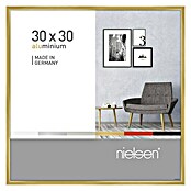 Nielsen Bilderrahmen Pixel (Gold, 30 x 30 cm, Aluminium)