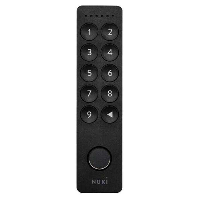 Nuki Teclado inalámbrico 2.0 (Específico para: Nuki Smart Lock 2.0, 3.0 y 3.0 Pro, Negro) | BAUHAUS