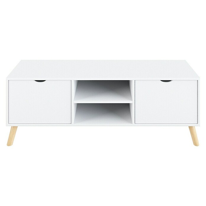 Phönix Scandi Lowboard (L x B x H: 45 x 145 x 51 cm, Weiß)