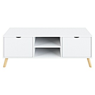 Phönix Scandi Lowboard (L x B x H: 45 x 145 x 51 cm, Weiß)