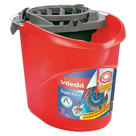 Vileda  Cubo de limpieza de fregar Torsion Power