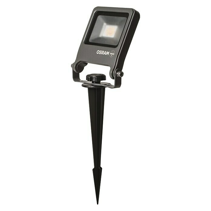 Osram LED-Erdspießleuchte Endura Floodspike (10 W, Grau, Höhe: 29,2 cm, IP65)