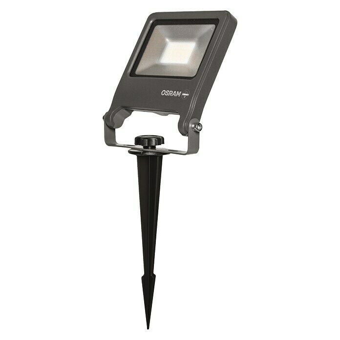 Osram LED-Erdspießleuchte Endura Floodspike (20 W, Grau, Höhe: 32,3 cm, IP65)