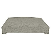 Mauerabdeckplatte S (25 x 31 x 5 cm, Grau, Beton)