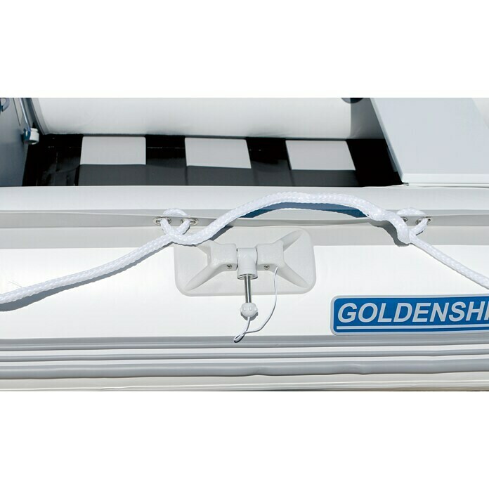 Goldenship HSS Lancha neumática 185D (L x An x Al: 1,85 m x 1,31 m x 36 cm, Apto para: 1+1 personas)