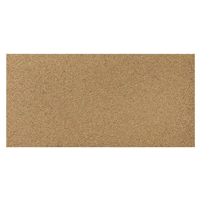 Korkplatte - 100 x 50 x 0,4 cm - Dieser rechteckige Fußabtreter aus strapazierfähigem Kokosfasermaterial ist ideal, um Schmutz und Feuchtigkeit von Schuhen fernzuhalten.