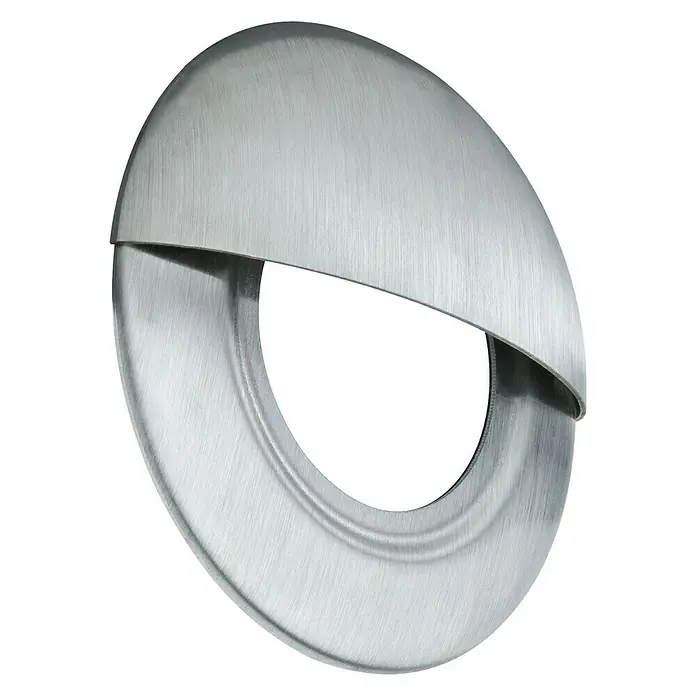 Paulmann Special Line LED-Einbauleuchten-Abdeckung Cap - Edelstahl, IP65 - Nahaufnahme eines runden Möbelgriffs aus gebürstetem Metall, ideal für moderne Schränke und Schubladen.
