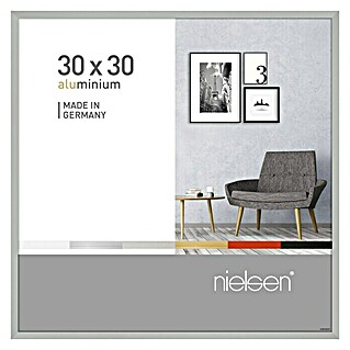 Nielsen Alurahmen Pixel (30 x 30 cm, Mattsilber)